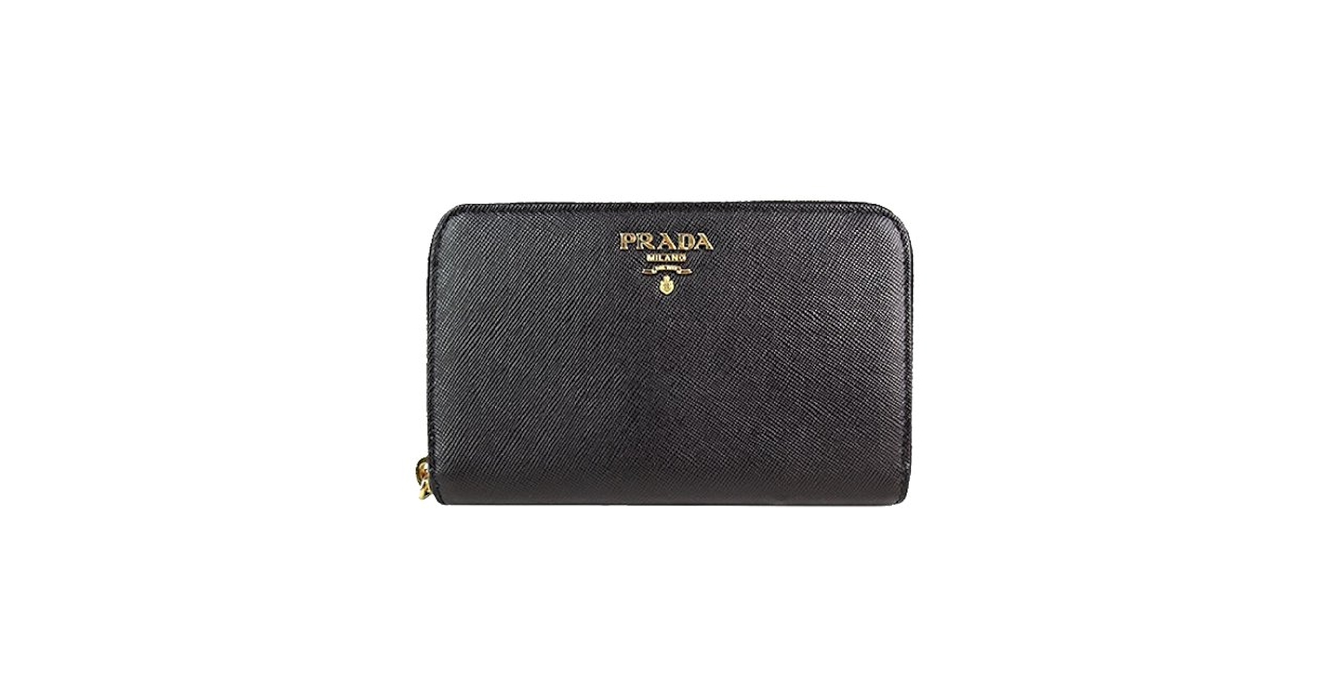 Amazon.com: Prada Women's Black Saffiano Leather Full Zip